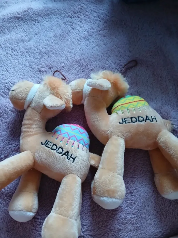 Peluche 2 dromadaires