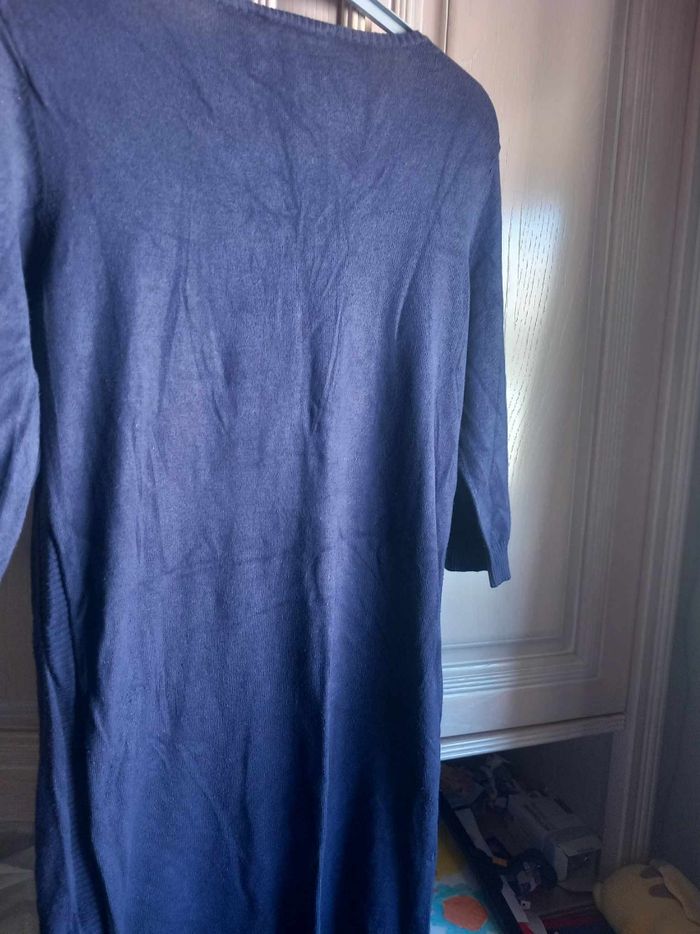 Pull tunique bleu marine T2 Monoprix - photo numéro 8
