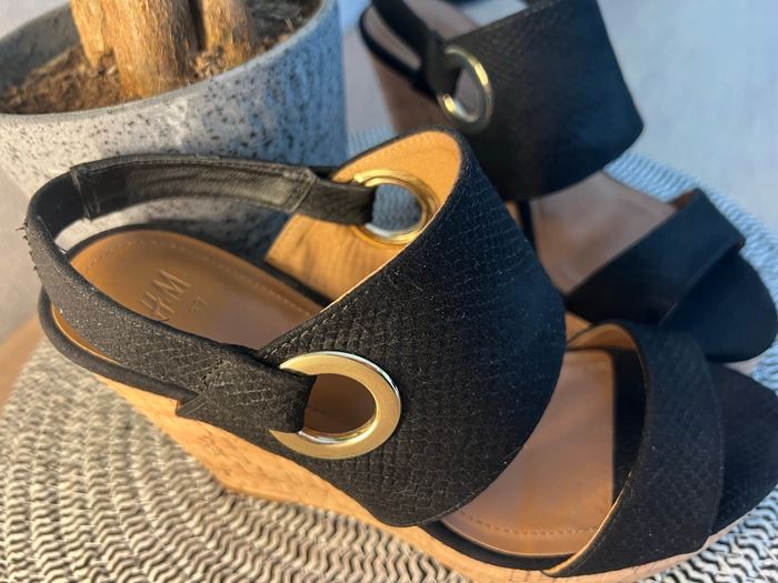 Chaussures compensées, H&M, taille 37