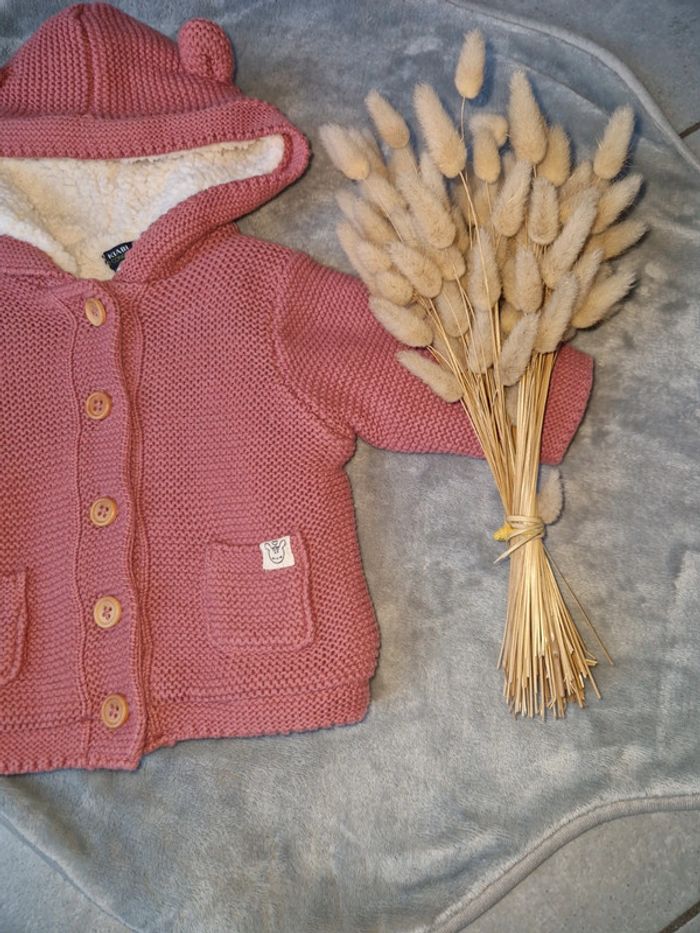 Gilet molletonné 3mois kiabi - photo numéro 2