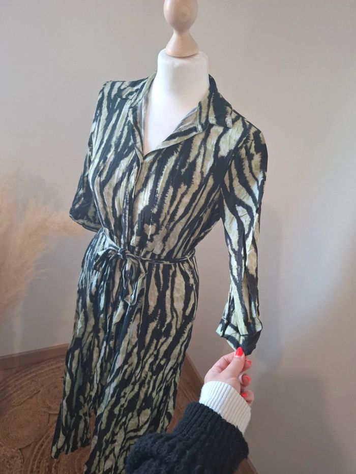 Robe longue chic boutonnée Costes taille S 36