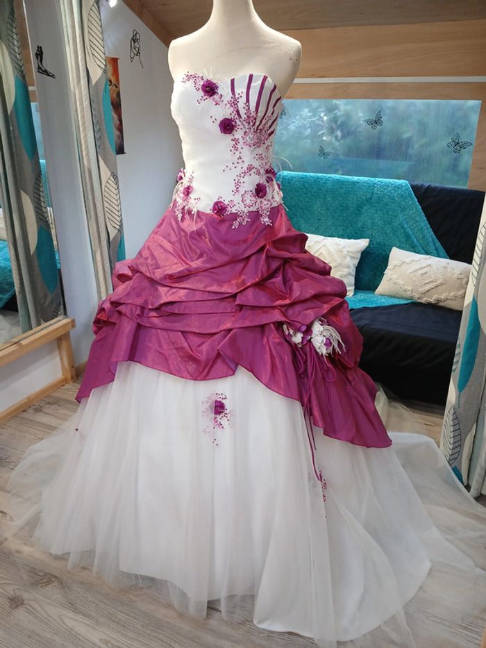 robe de mariée taille 34/36 - photo numéro 8