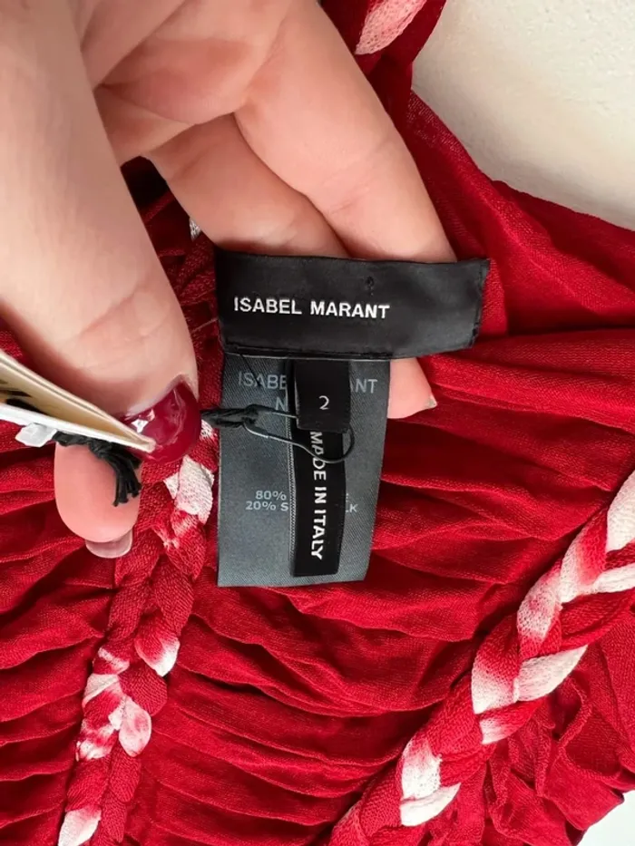 Robe rouge Isabel Marant - photo numéro 11