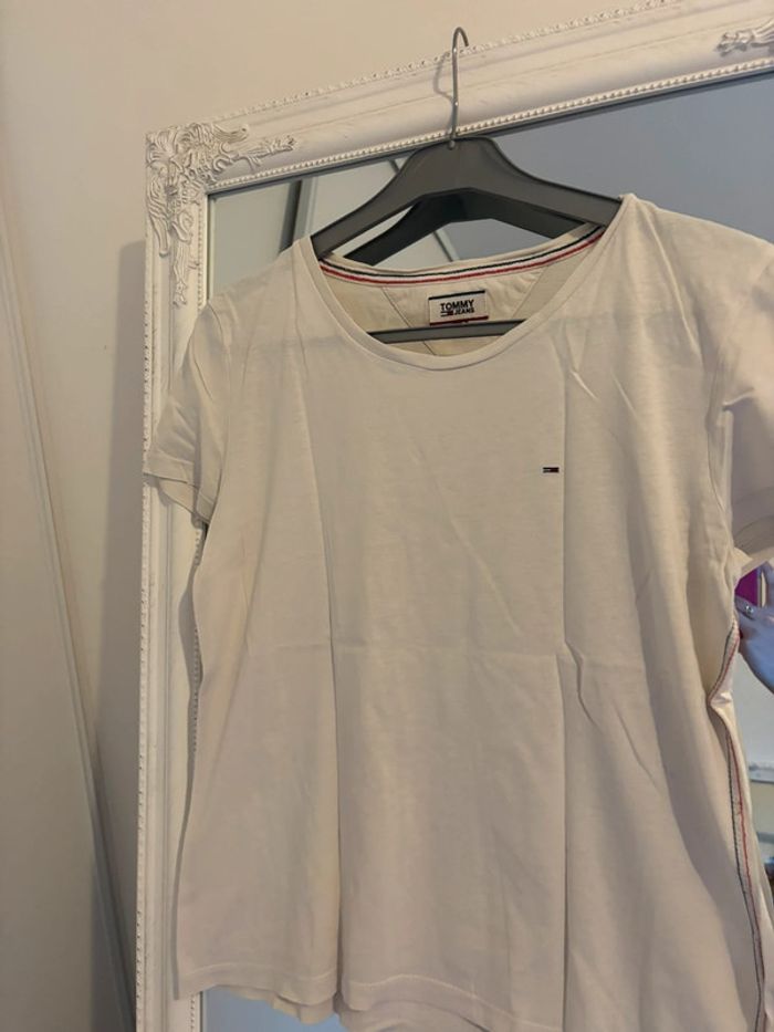 T-shirt blanc Tommy Jeans - Taille S