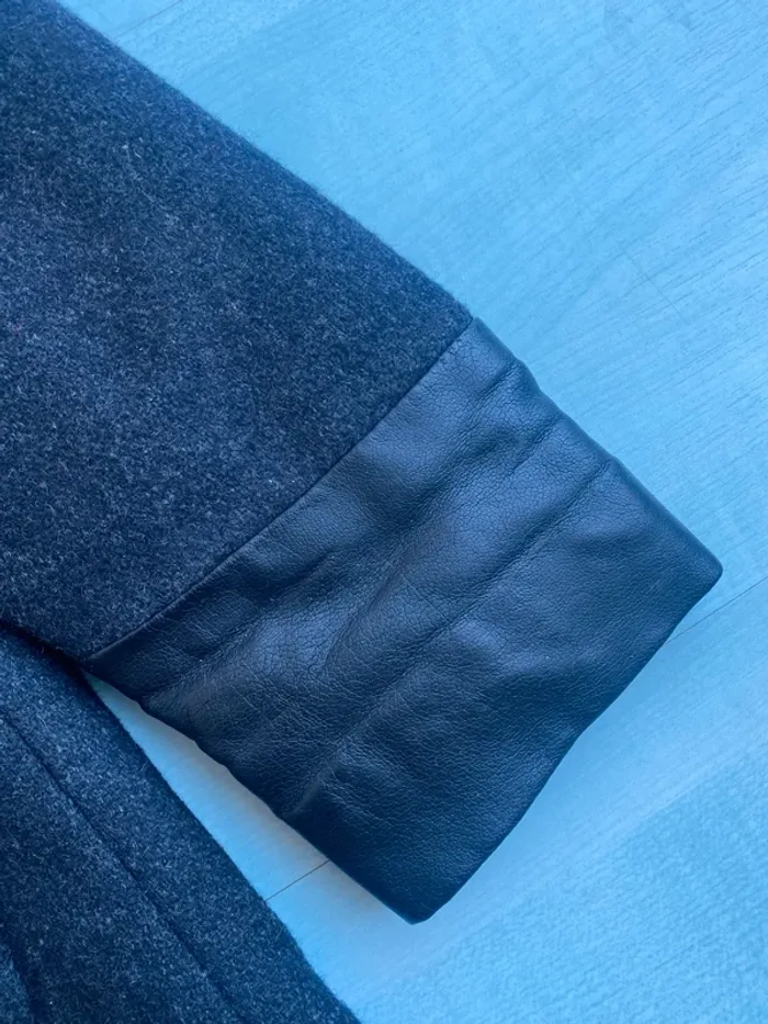 Manteau duffle-coat gris anthracite fille marese 4 ans - photo numéro 5