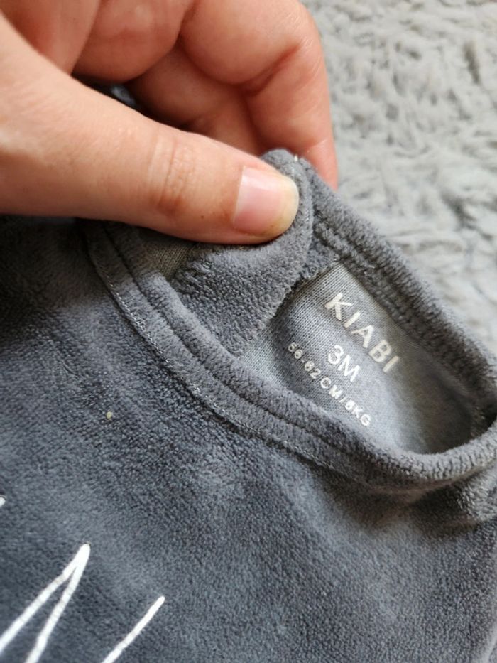 Lot de 2 pyjamas taille 3 mois - photo numéro 5