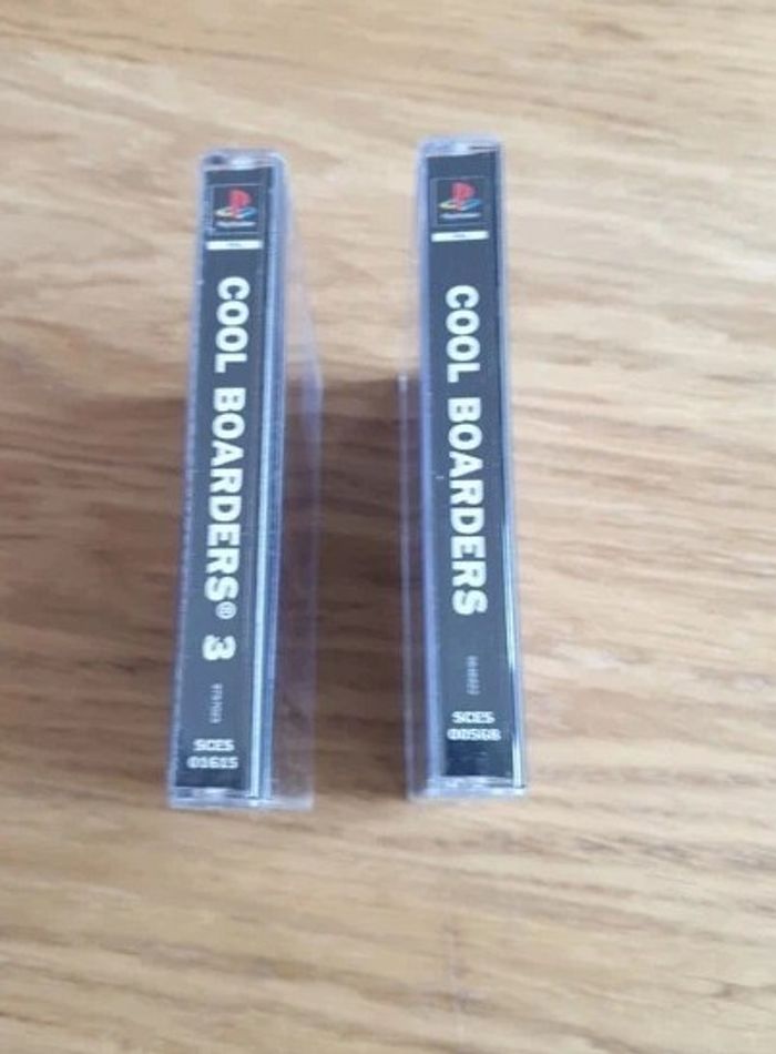 Lot Cool Boarders + Cool Boarders 3 avec demo Black Label Complet Sony Playstation - photo numéro 4