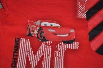 T shirt ml car's 5 ans garçon