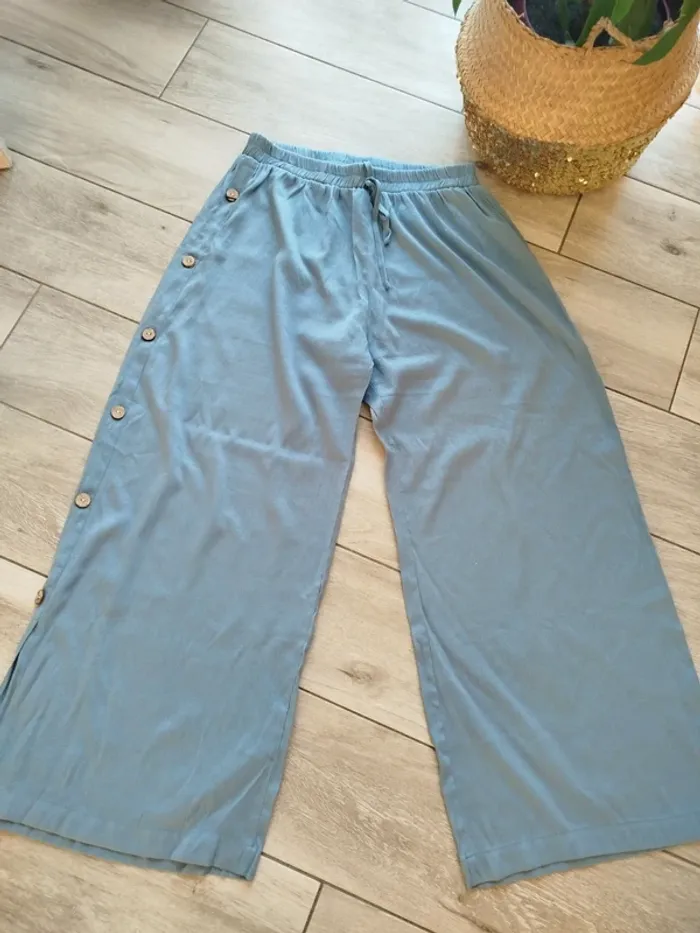 Pantalon fluide large Shein