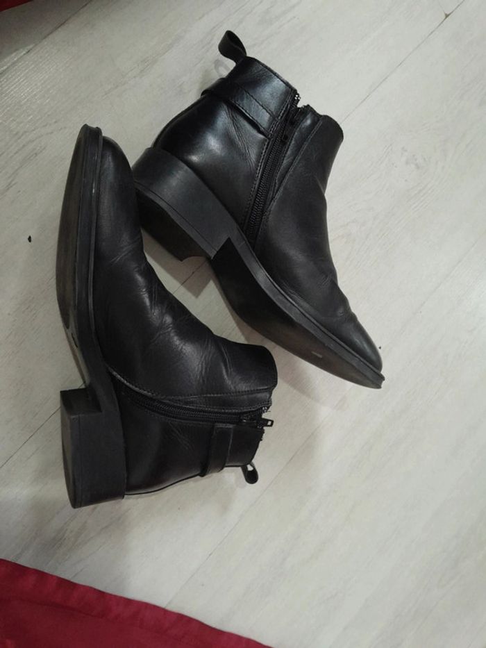 Bottines cuir Alpe cuir taille 37 - photo numéro 3