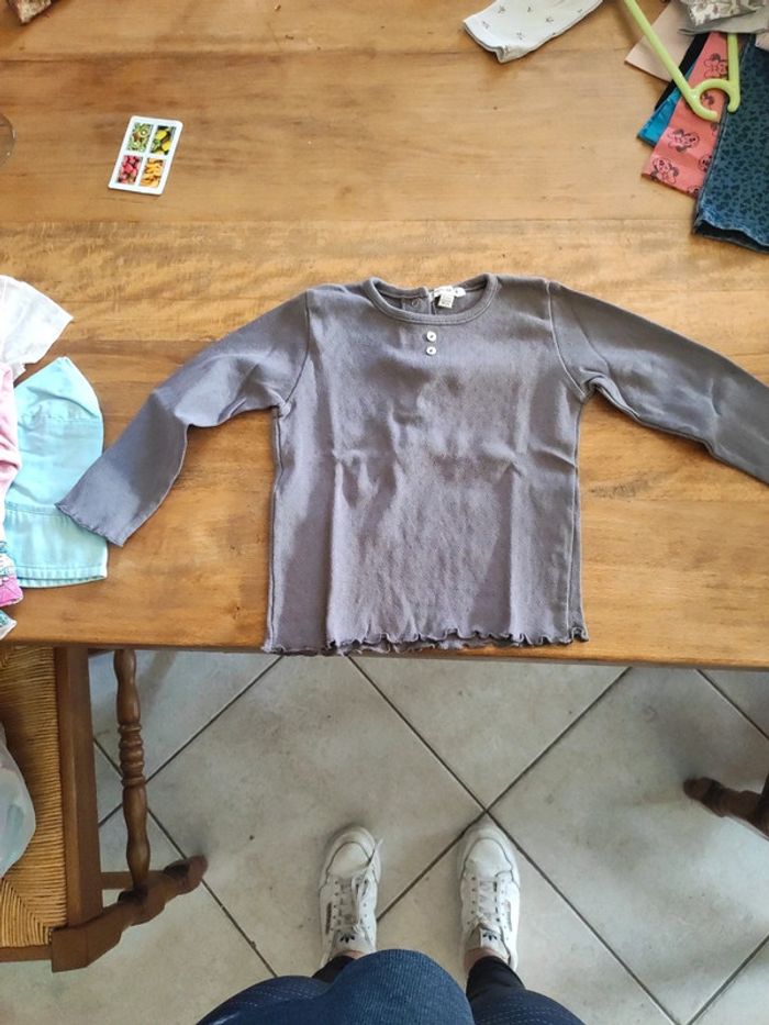 Tee shirt manche longue 24 mois - photo numéro 5