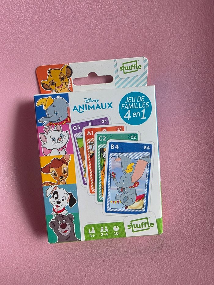 Jeu de carte disney disneyland paris