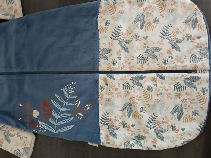 turbulette gigoteuse garcon en velours petit beguin 6/18mois 68/86cm - photo numéro 8