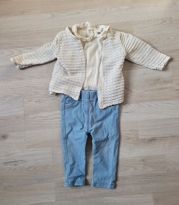 Ensemble body pantalon gilet