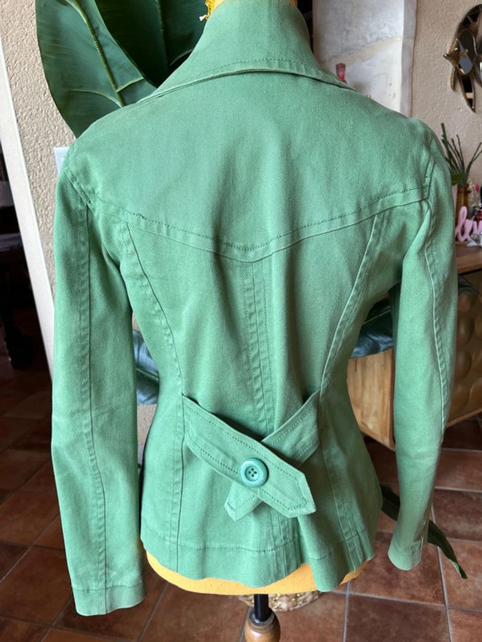 H&M veste cintrée couleur vert - photo numéro 5