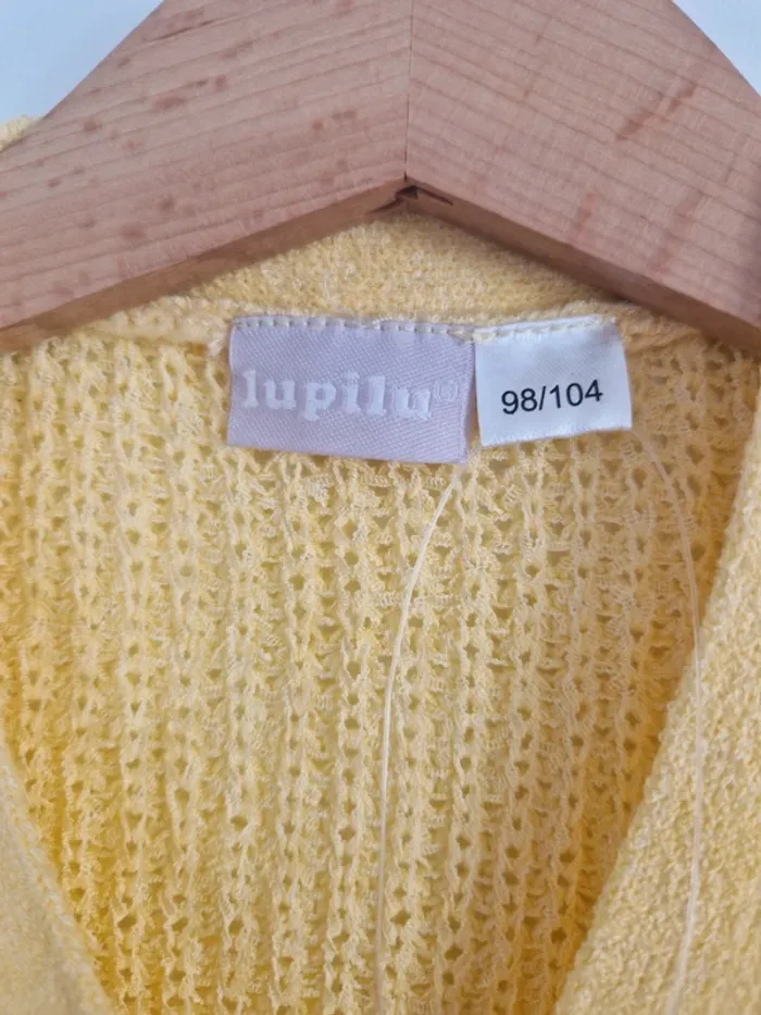 Gilet jaune Lupilu taille 2 a 4 ans neuf - photo numéro 2