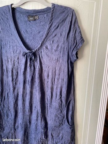 Tunique manches courtes - femme - taille 46/48