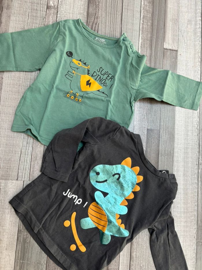 Lot t-shirt 9 mois