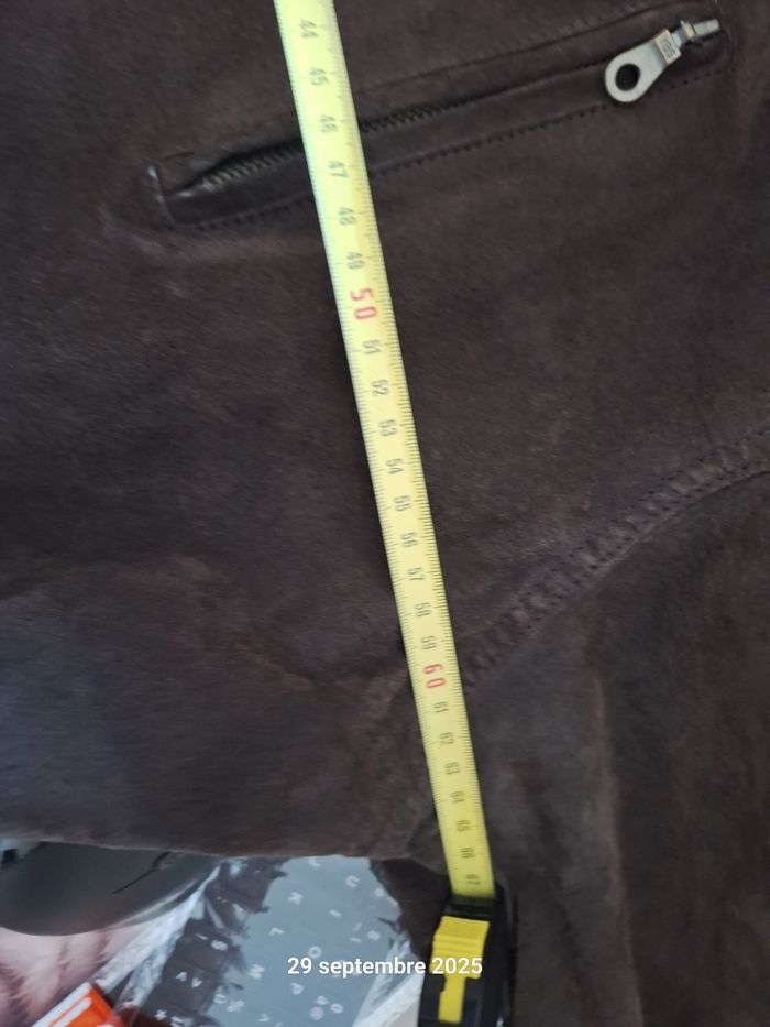 Veste cuir marron - photo numéro 10