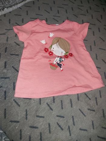 Ensemble tshirt legging taille 68cm 6mois