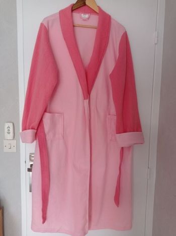 ROBE DE CHAMBRE LBP Rose. NEUVE.