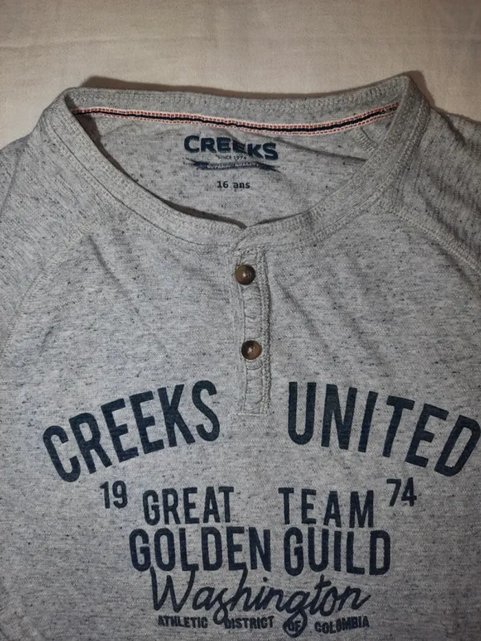 T-shirt imprimé creeks - photo numéro 4