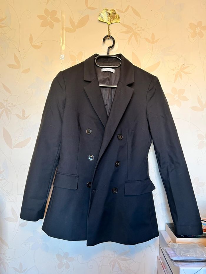 Veste blazer noir cintré taille 36