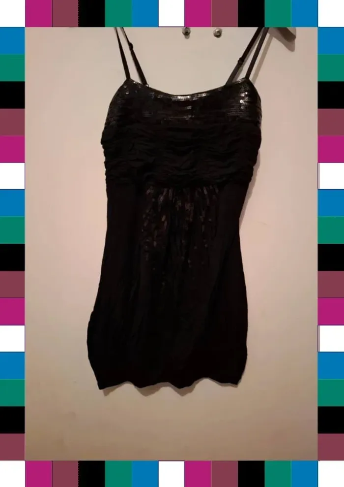 Top de soirée, taille unique