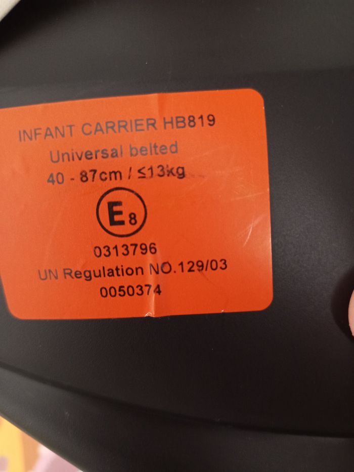 Siège auto pour bébé - photo numéro 6