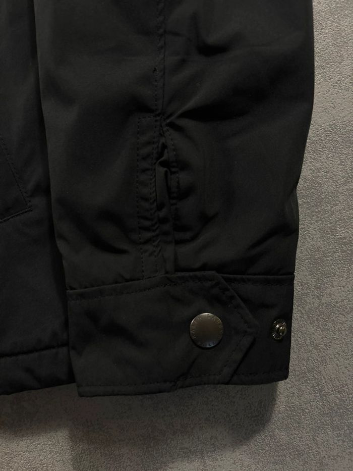 Veste mi-saison Y2K Ralph Lauren Noir logo brodé rouge Taille S - photo numéro 3