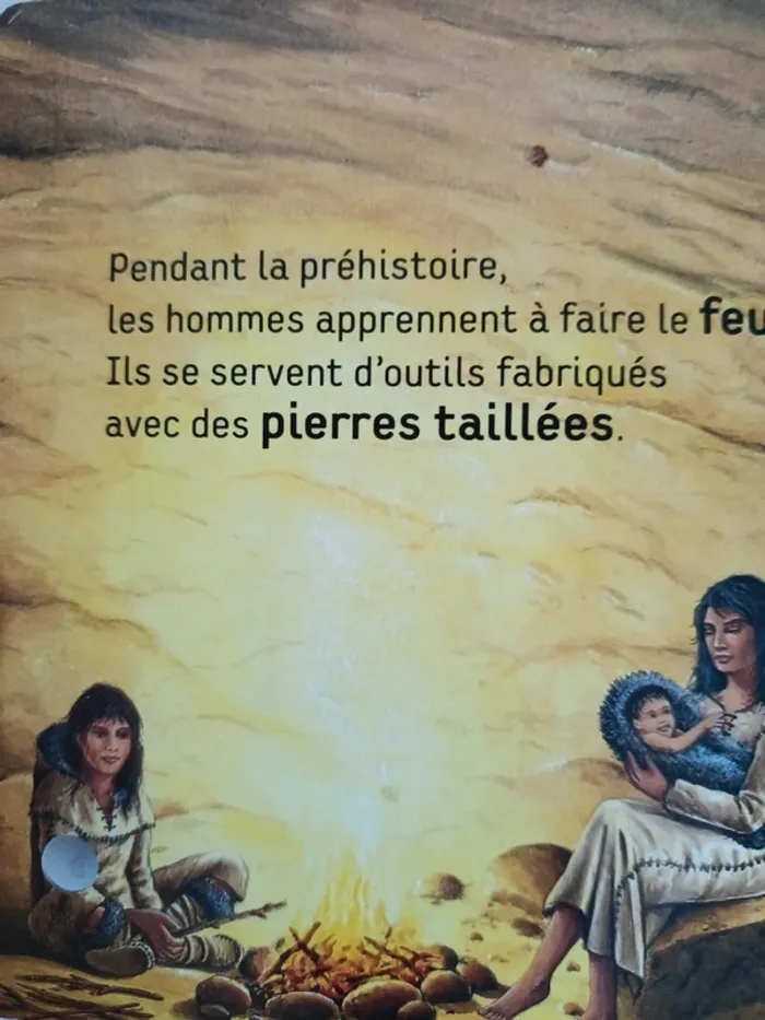 Livre sonore écoute les bruits de la préhistoire - photo numéro 2