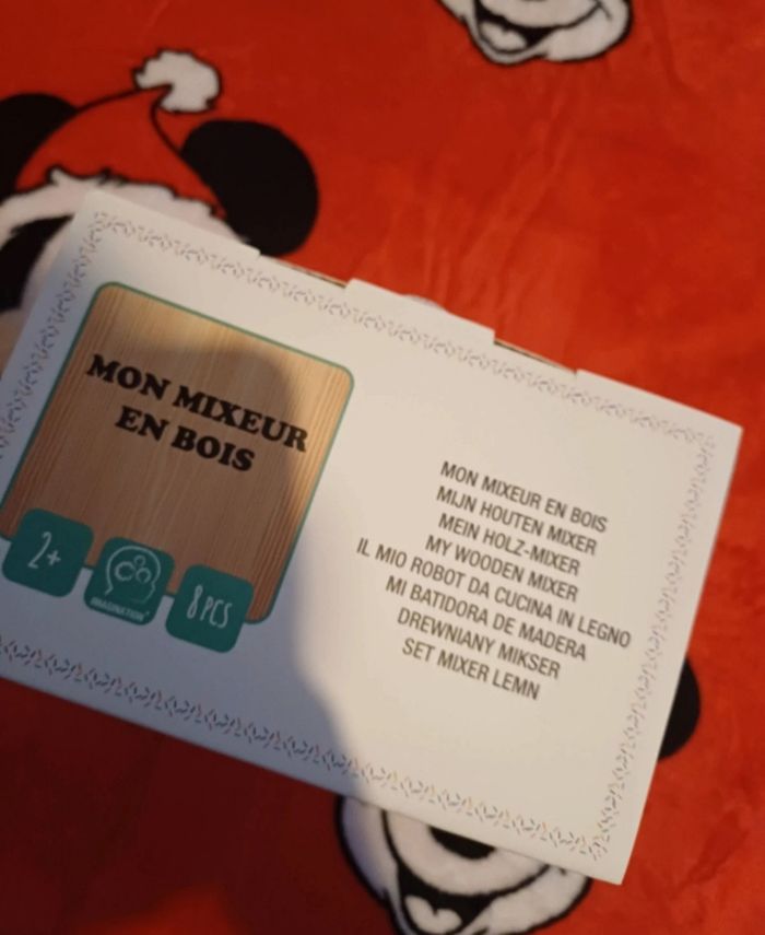 🧸Accessoires de cuisine pour enfants Mixeur en bois Dès 2ans + 8 pièces neufs - photo numéro 4