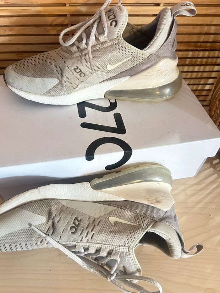 Baskets nike air 270 gris taille 40 - photo numéro 6