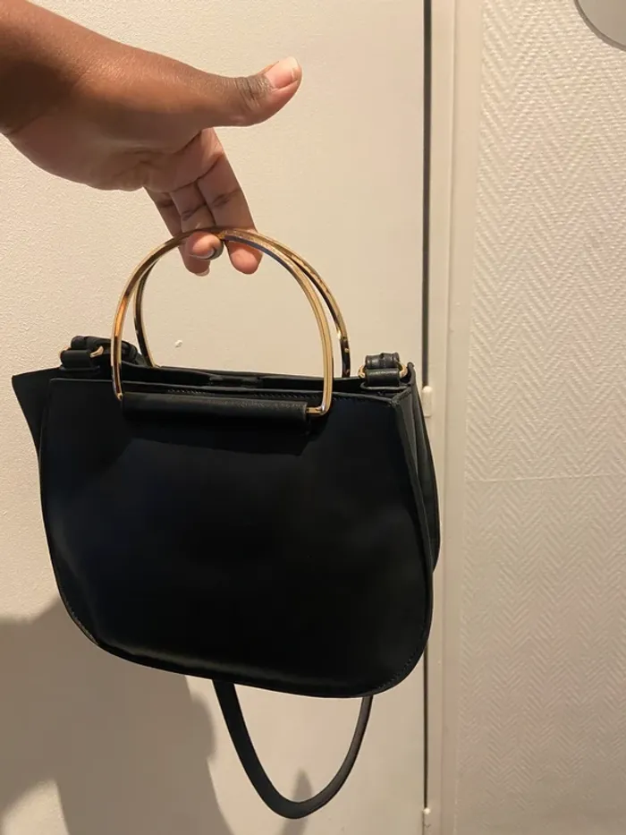 Sac noir bandoulière - photo numéro 2