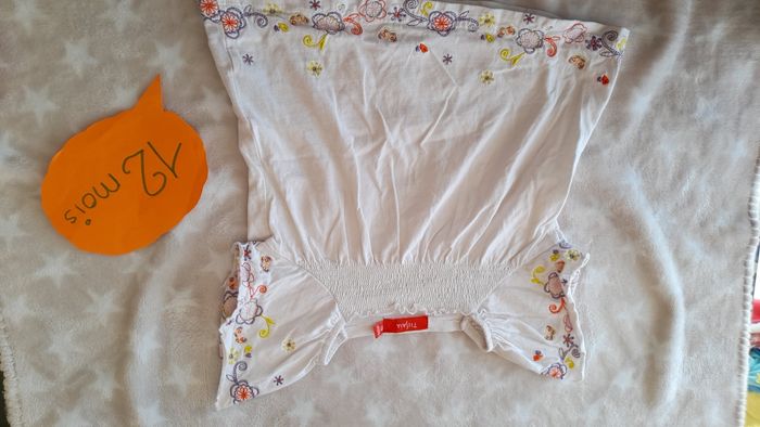 Tee shirt manches courtes fleurs