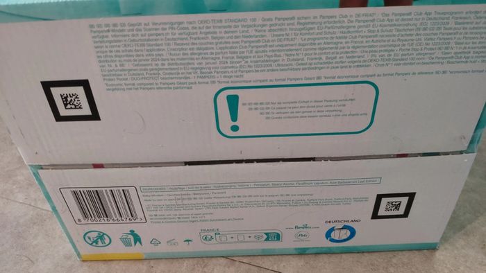 Pampers premium couches taille 6 70 couches - photo numéro 2