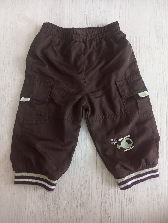 Lot de 2 pantalons 12 mois - photo numéro 4