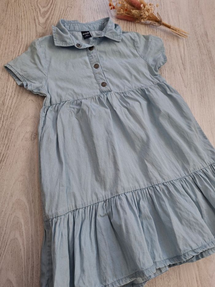 Robe en jean clair Kiabi  6 ans - photo numéro 3