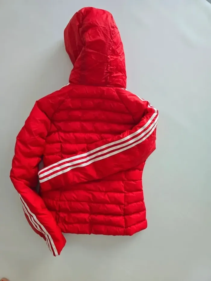 Doudoune Adidas rouge - photo numéro 3
