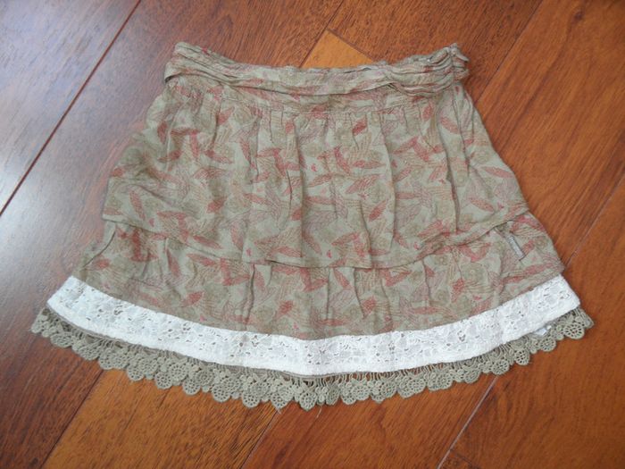 Jupe fille à volants, Prémaman, 4 ans