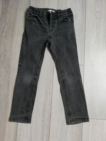 8 ans pantalon jean noir la halle