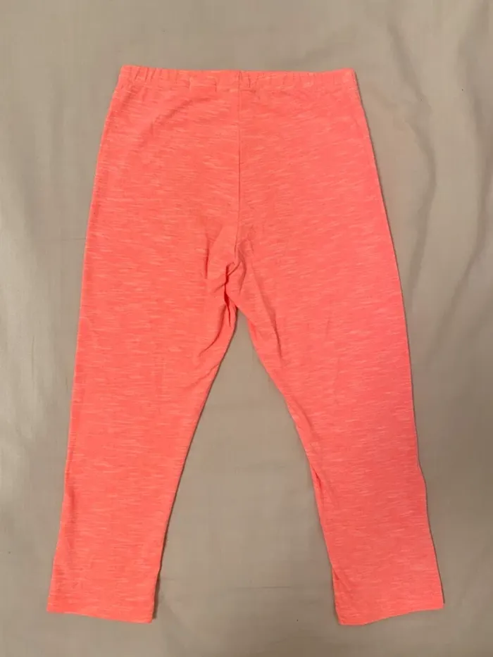 Legging 3/4 rose chiné - photo numéro 2