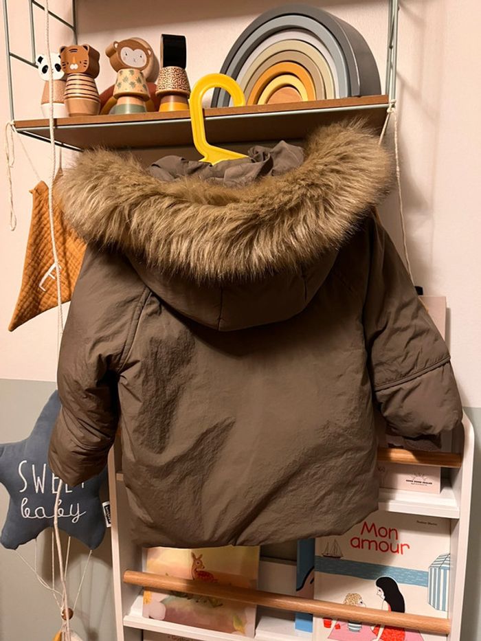 Manteau chaud Zara 2/3 ans - photo numéro 2