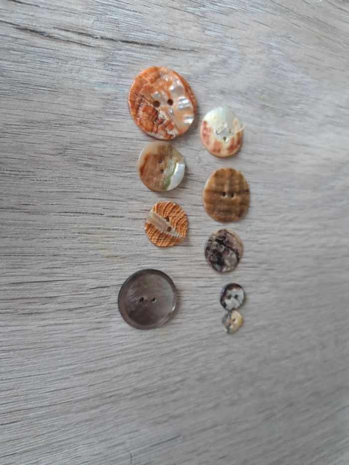 Boutons en nacre