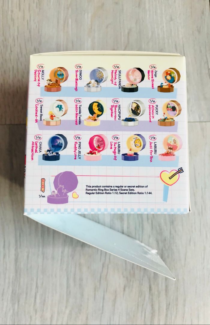 Pop Mart Pop Bean Romantic Ring Box - Zsiga - photo numéro 4