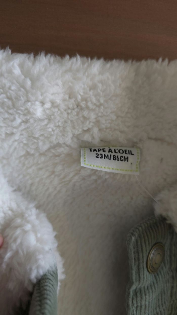 Neuve (non portée) 🏷😍🤩 Veste chaude 23 mois garçon 🤩😍 - photo numéro 4