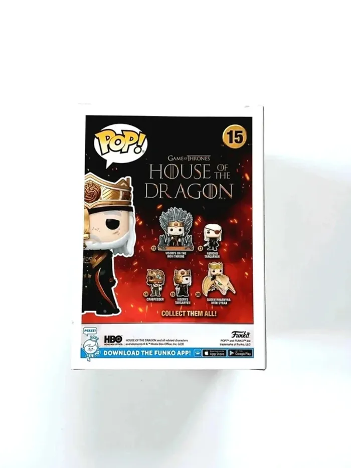 Figurine Funko Pop TV House of the Dragon S2 Masked Viserys 15 - photo numéro 3