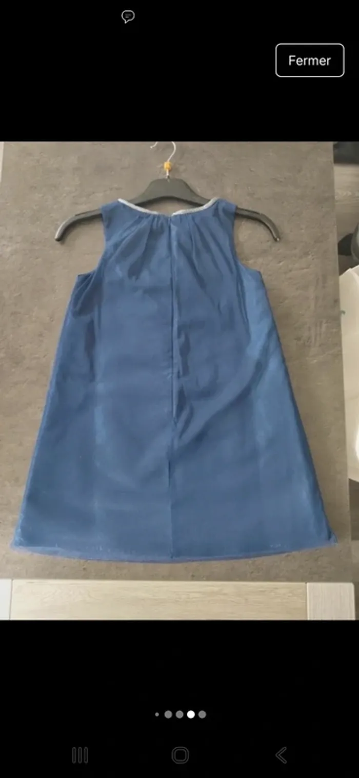 Robe bleu - photo numéro 6