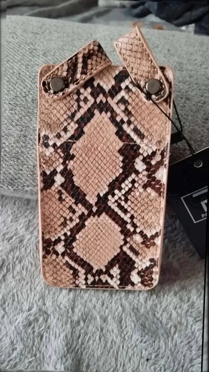 Pochette ceinture beige  animal - photo numéro 6