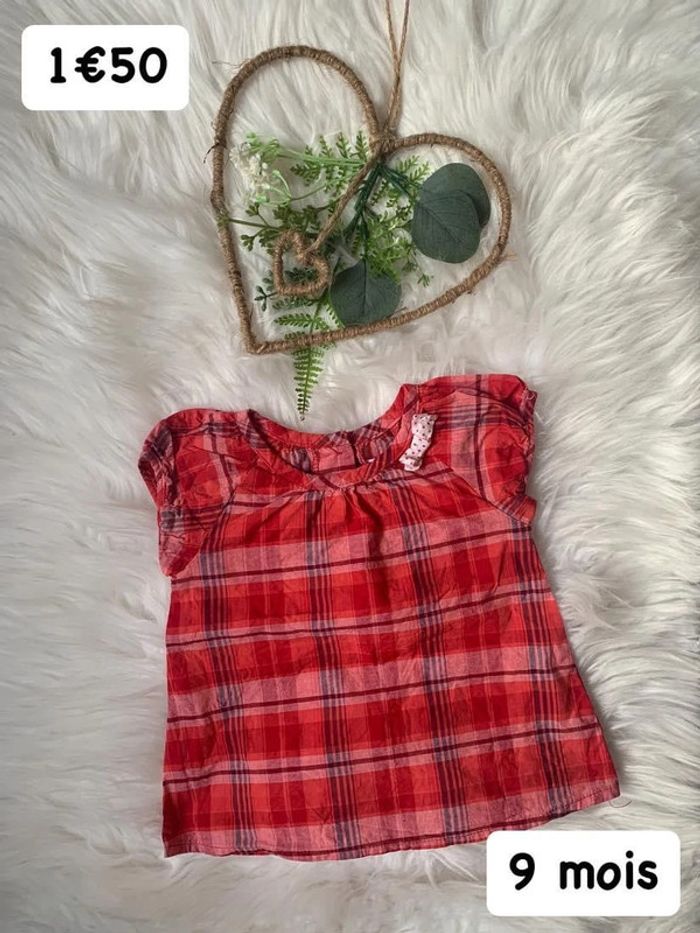 T-shirt 🎀 9 mois